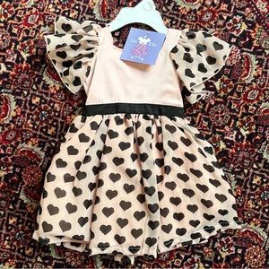 NWT Baby Girl Heart Dress 12m